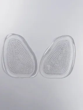 1 par almohadilla transparente para zapatos para cuidado de pie