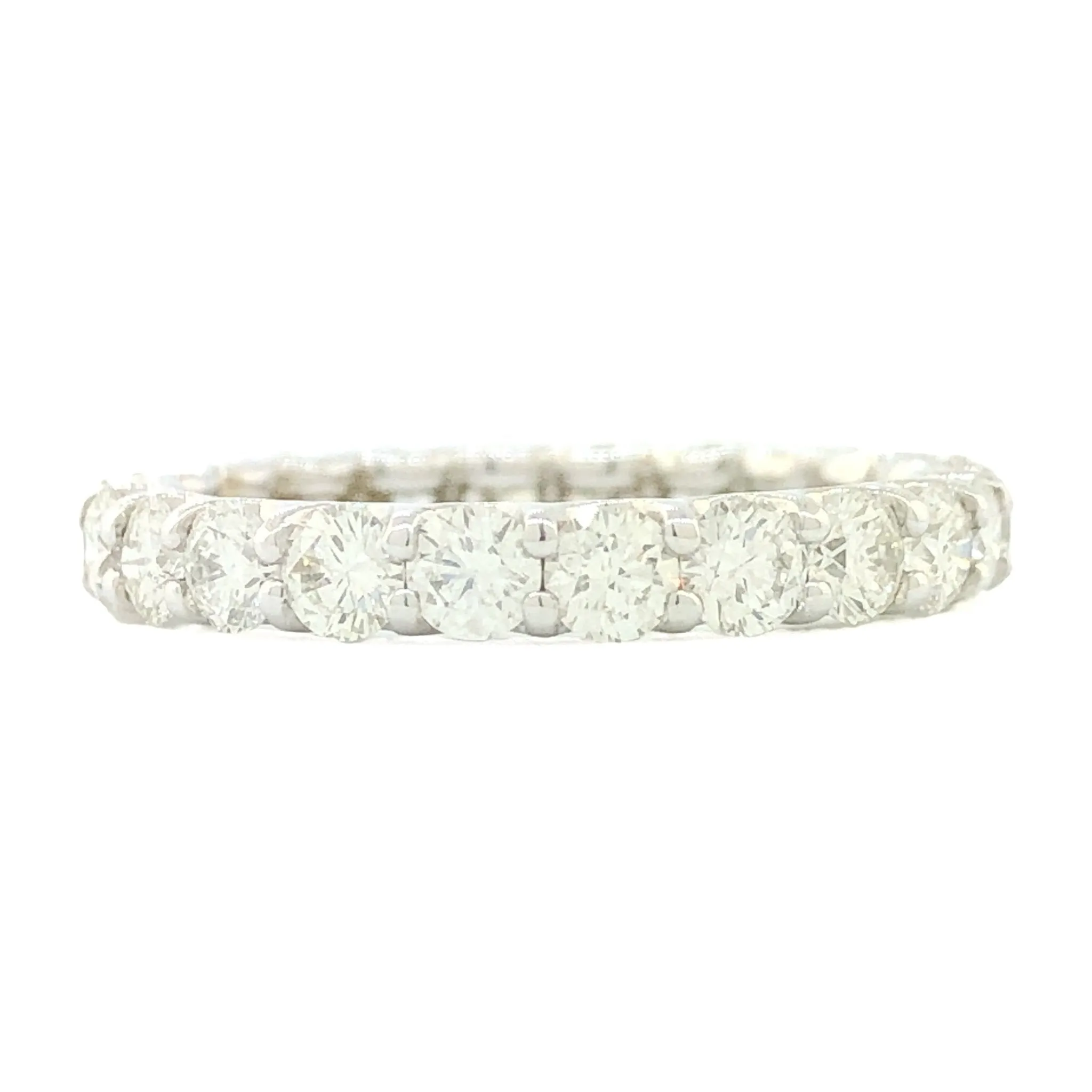 14K W Gold 2.0cttw Diamond Eternity Band