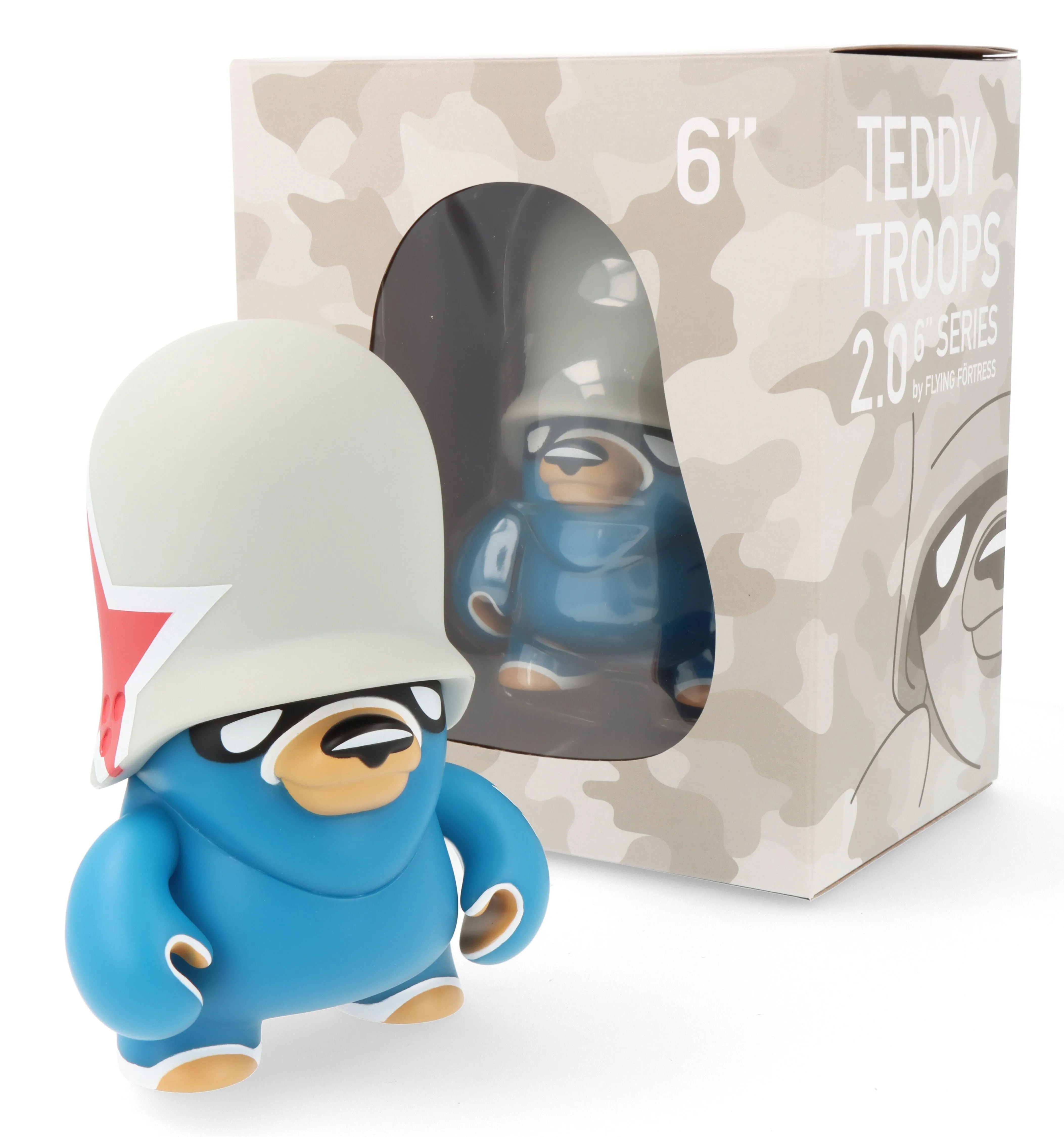 6" Teddy Troops 2.0 series - Basic Blue