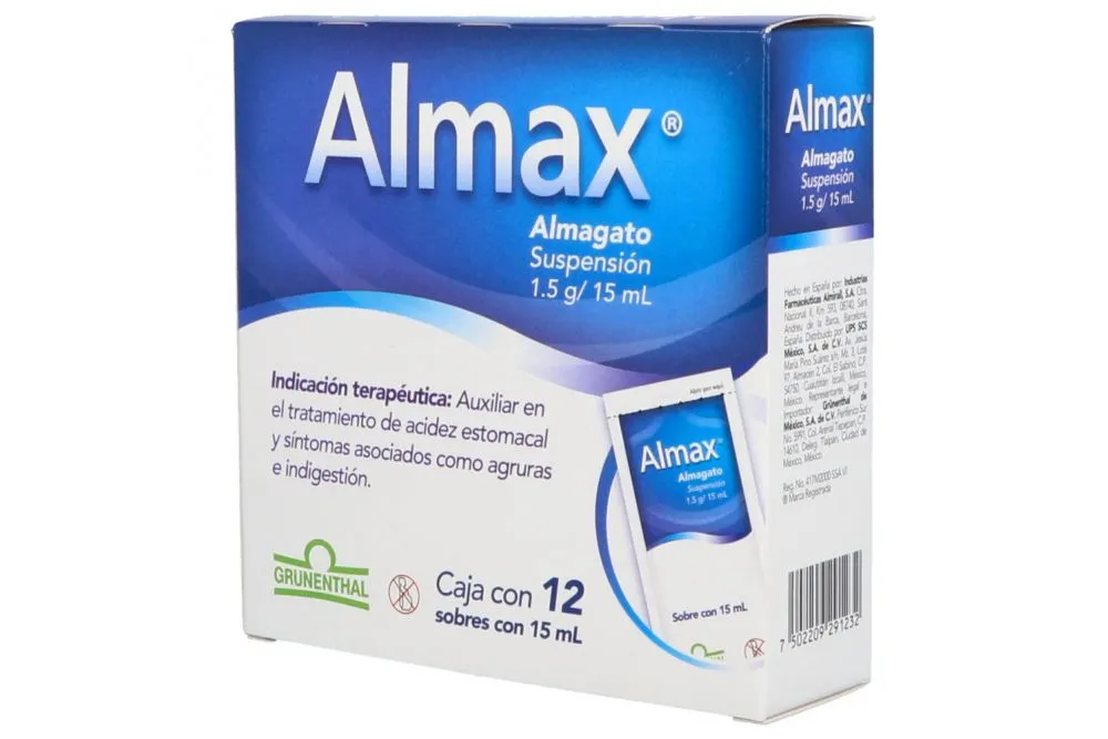 ALMAX SOL 1 5MG/15ML SOB C 12