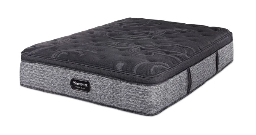 Beautyrest World Class Majesty Medium Twin XL Mattress and Boxspring Set