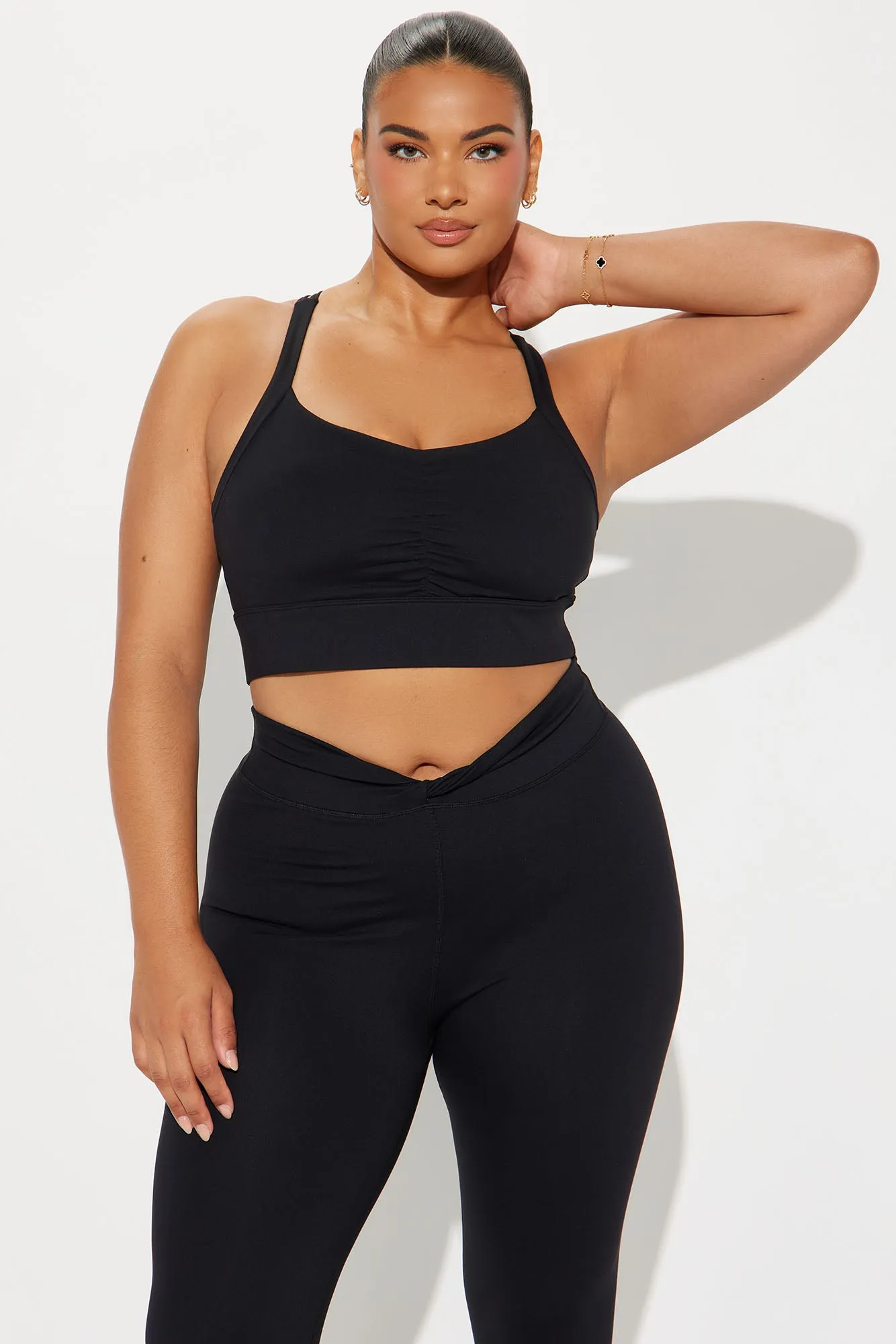 Blaze Super Soft Sports Bra - Black