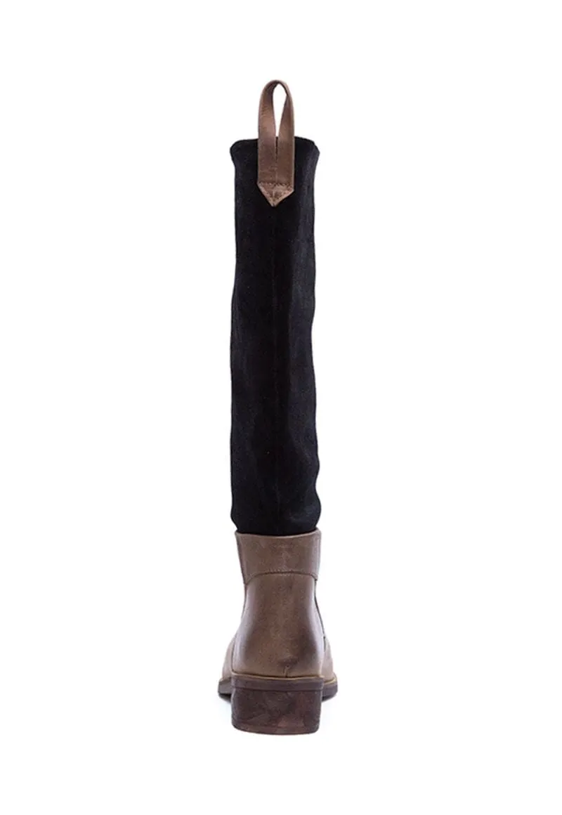 Bota Mujer / Zoisita Taupe Negro