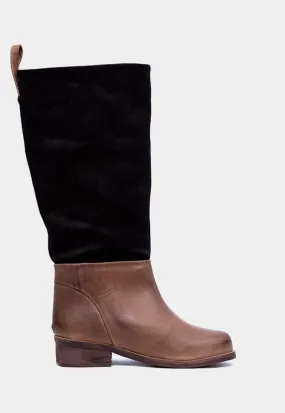 Bota Mujer / Zoisita Taupe Negro