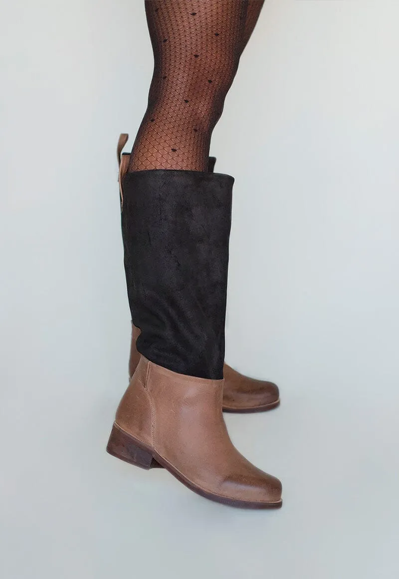 Bota Mujer / Zoisita Taupe Negro