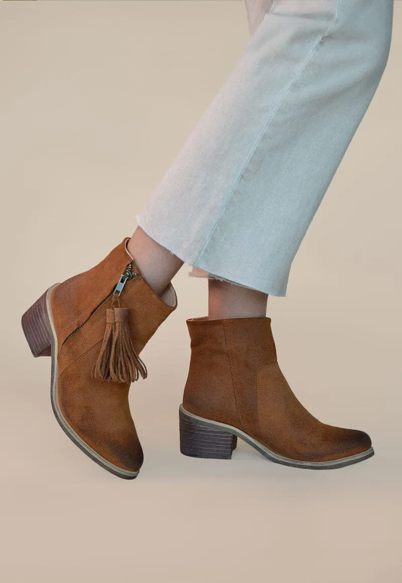 Botin Mujer / Rosa Camel