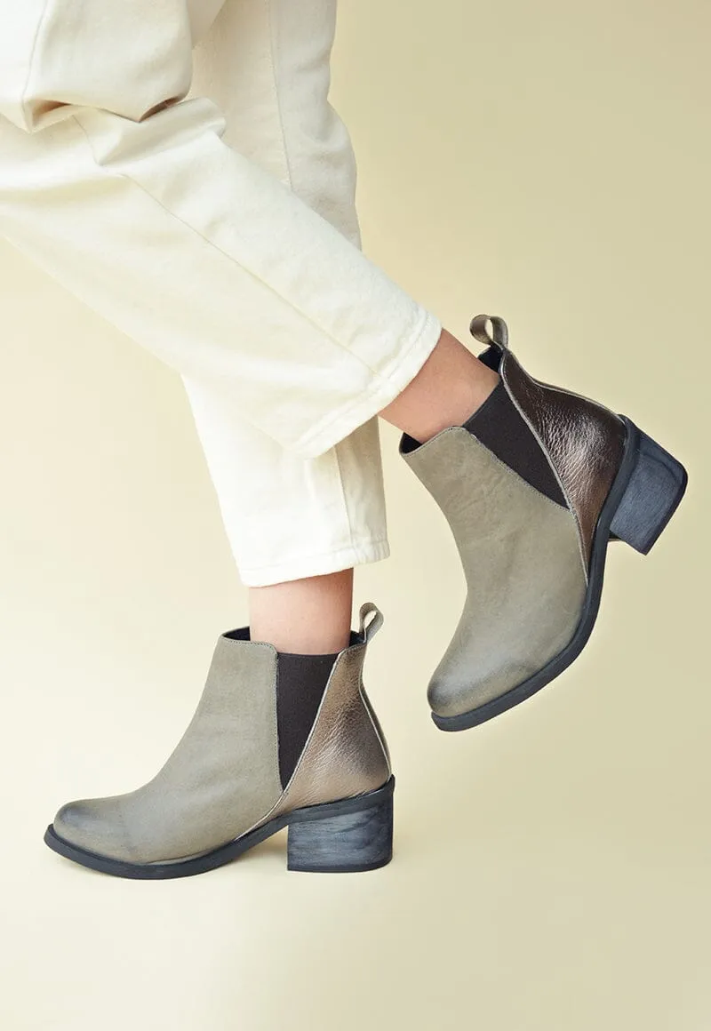 Womens Botin Suiriri in Gray with Enhanced Features