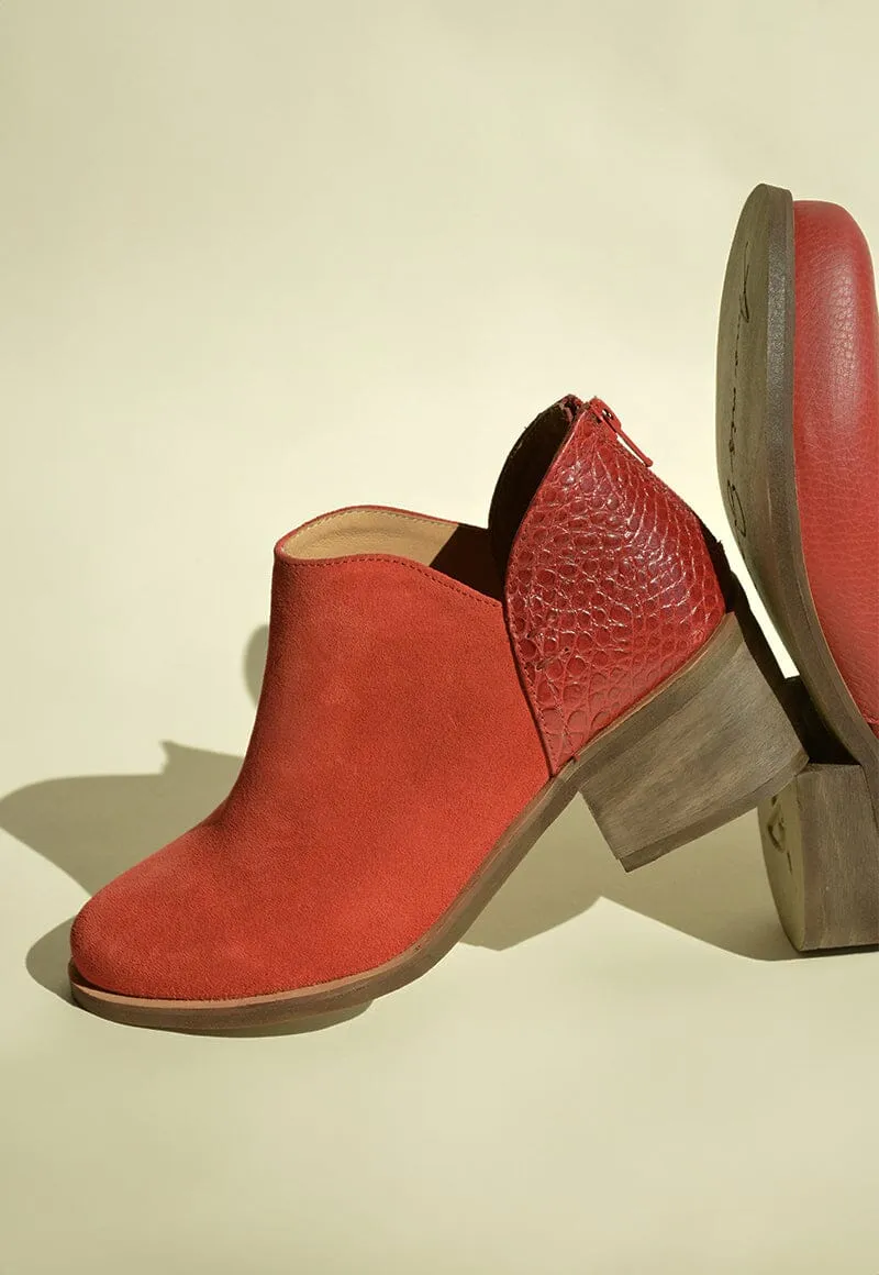 Botin Mujer / Vinago Rojo