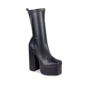 Botin Negro Elastico