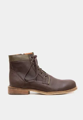 Botines Hombre / Bolano Cafe Verde