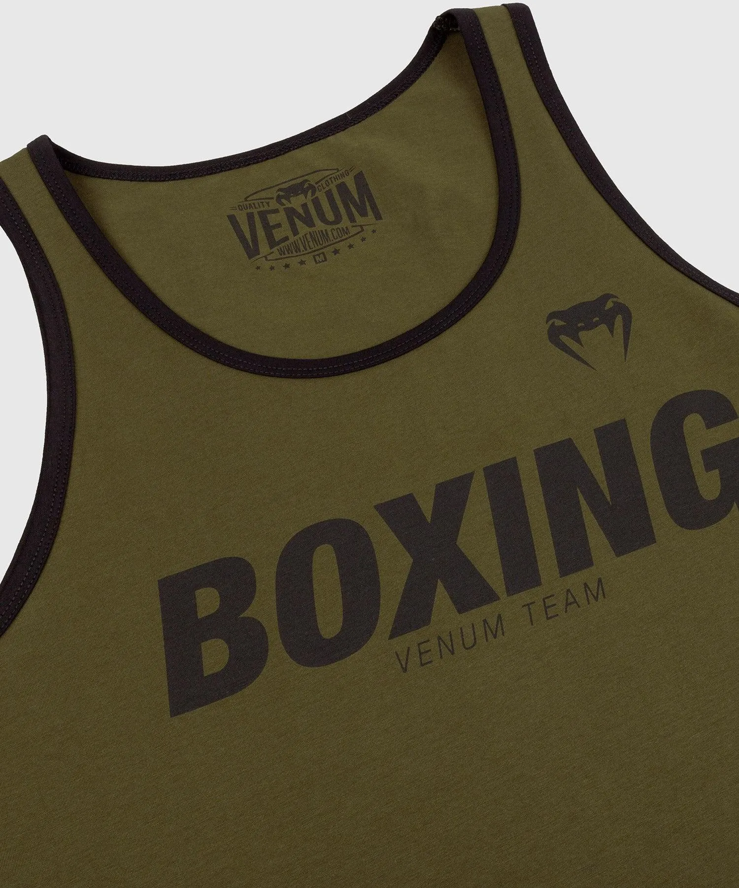 Camiseta sin manga Boxing VT de Venum - Kaki/Negro