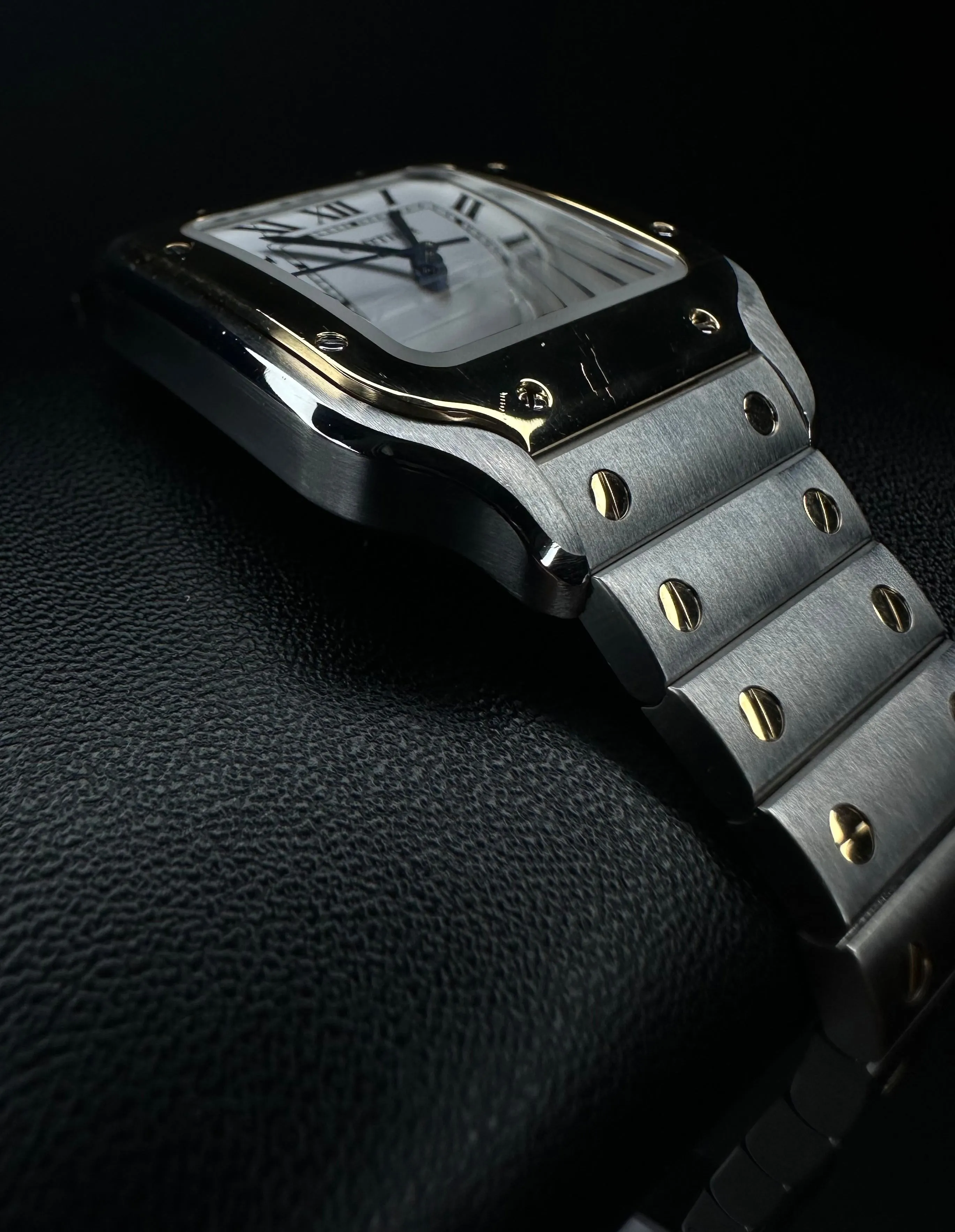 Cartier Santos De Cartier W2SA0016 Gold & Steel Automatic Watch