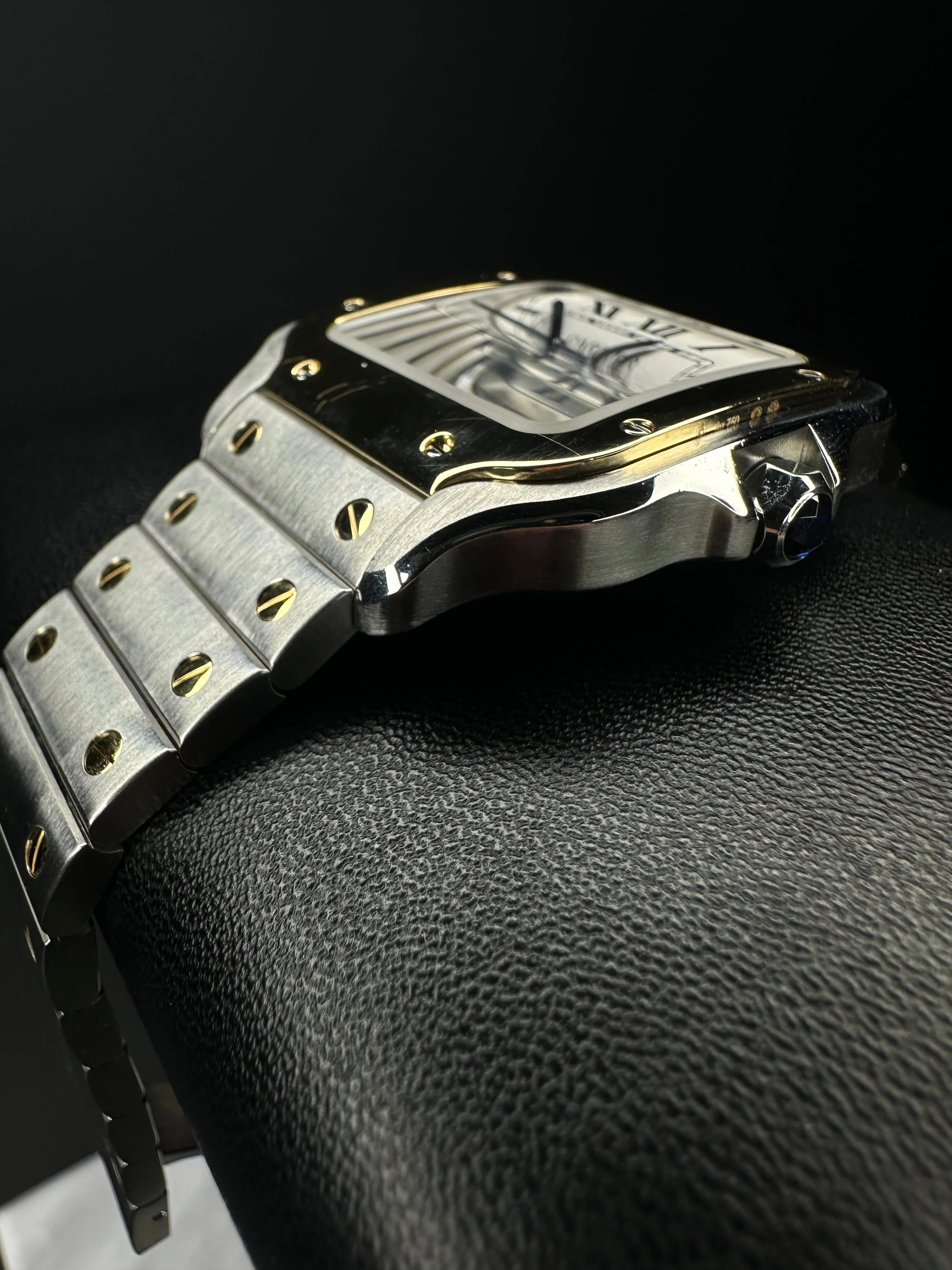 Cartier Santos De Cartier W2SA0016 Gold & Steel Automatic Watch