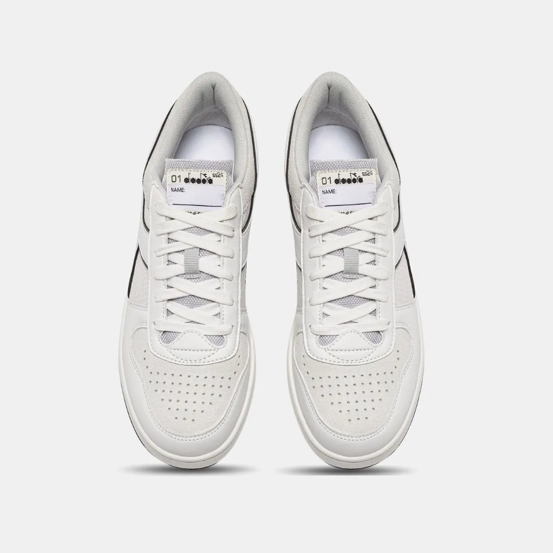 Diadora Magic Basket Low Tech White Glacier Grey