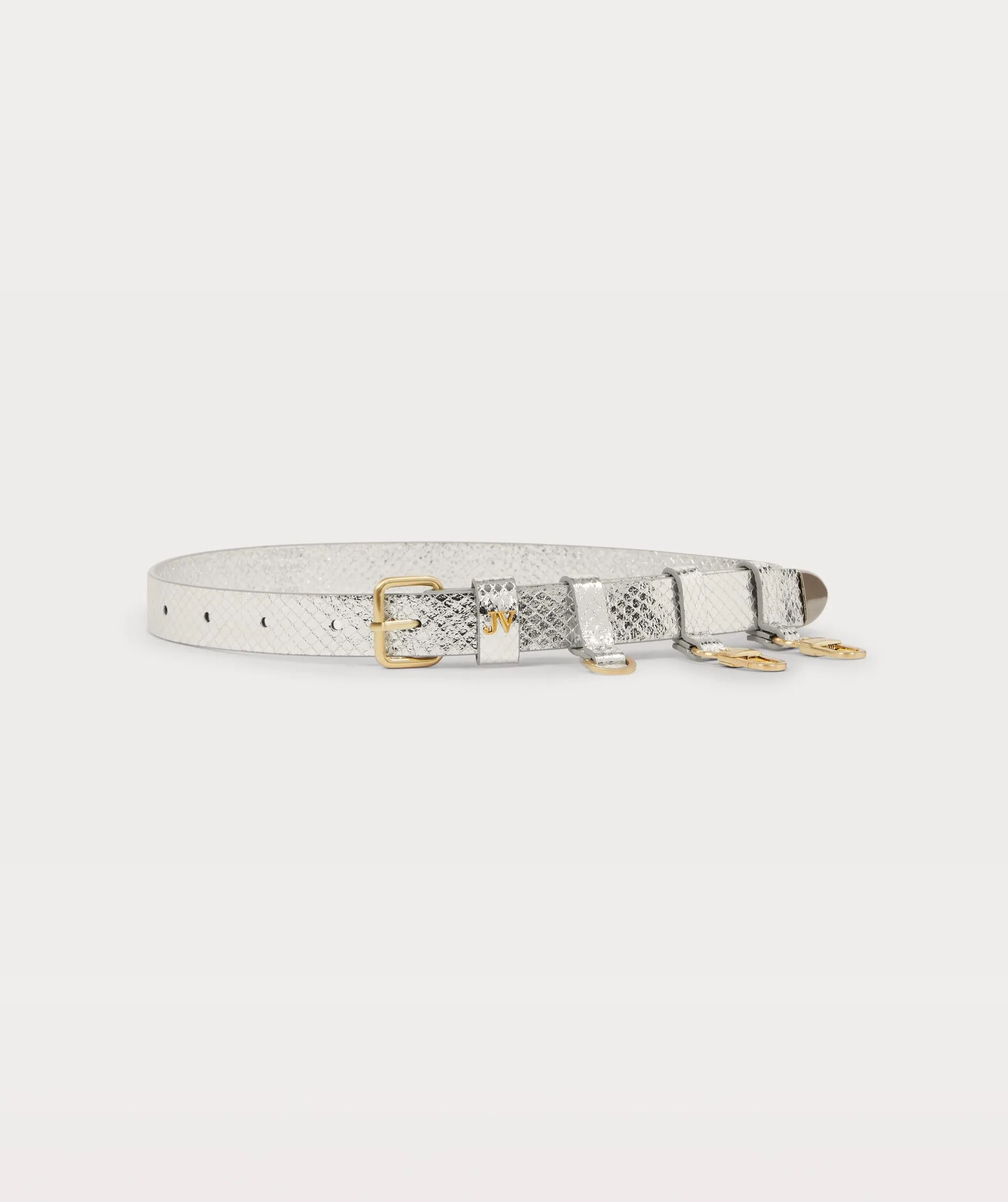 Evai Belt - Correia Prata Metallic - Josh V