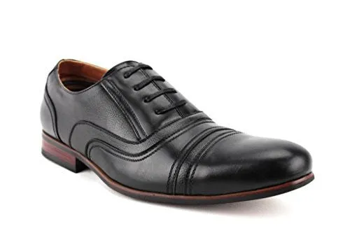 Ferro Aldo Men's 19391L Round Cap Toe Lace Up Oxfords Dress Shoes