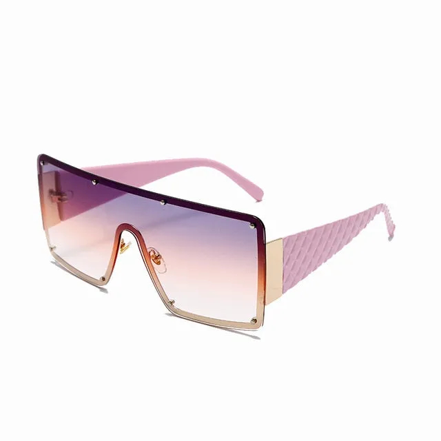 Gafas de sol de gran tamaño para mujer