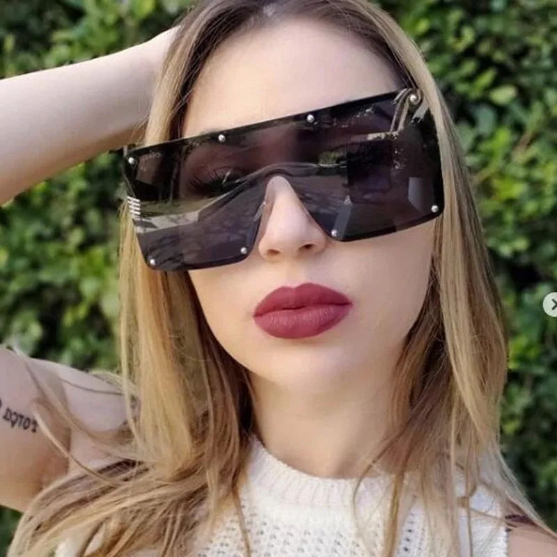 Gafas de sol de gran tamaño para mujer