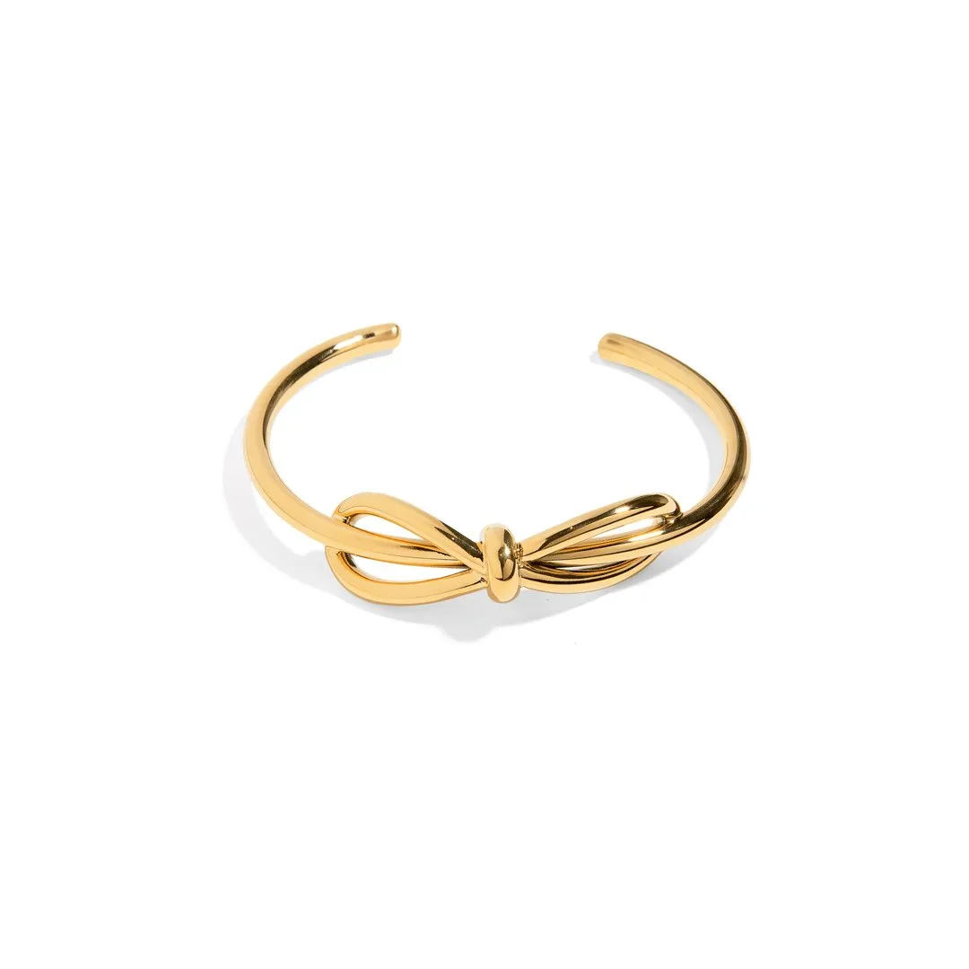 GOLDEN BOW CUFF