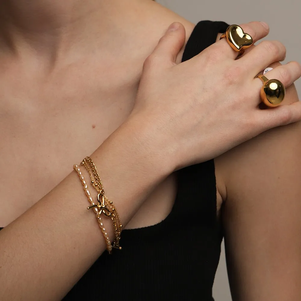 GOLDEN BULLES DUAL BRACELET