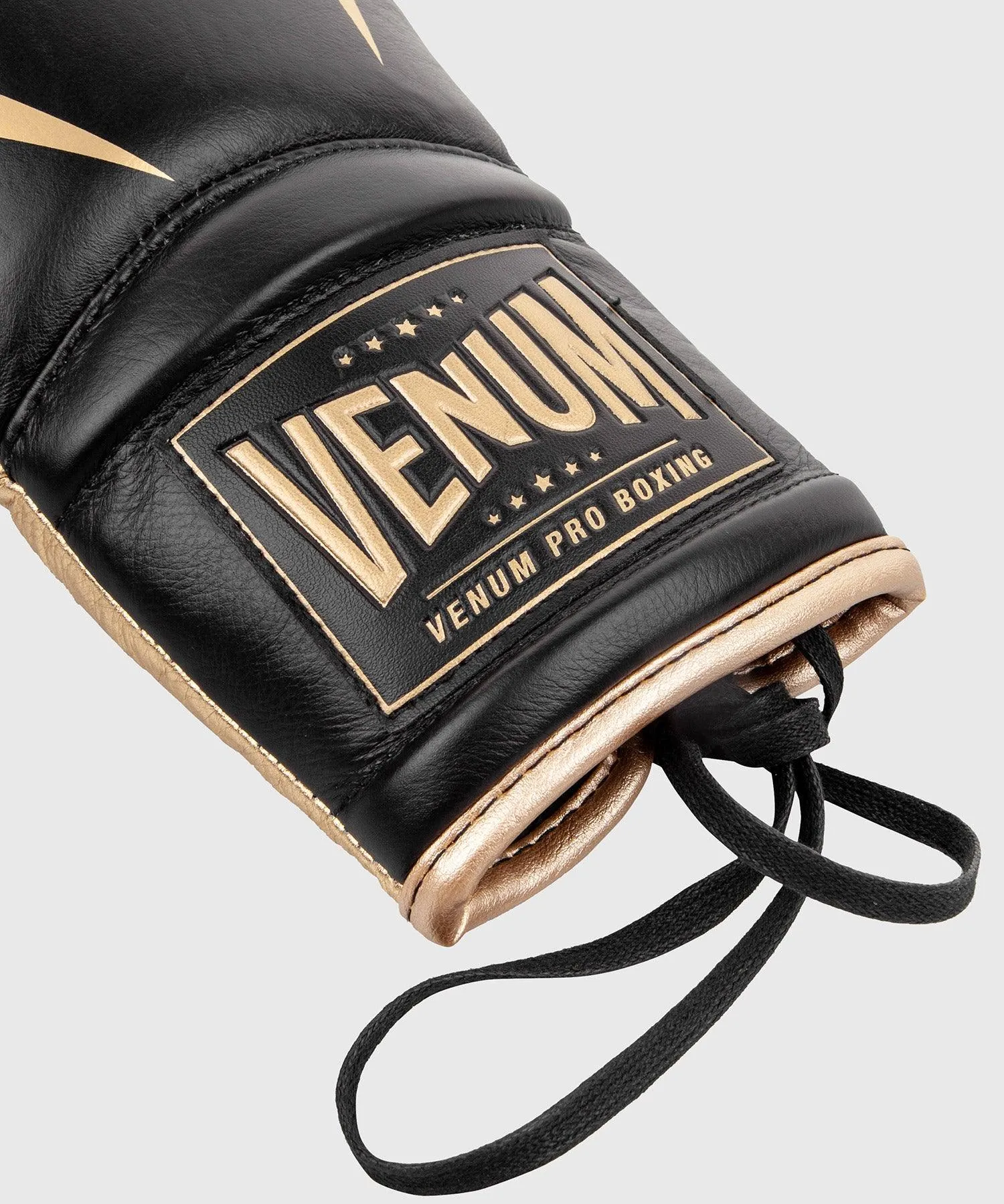 Guantes de Boxeo profesional Venum Giant 2.0  – cordones - Negro/Oro