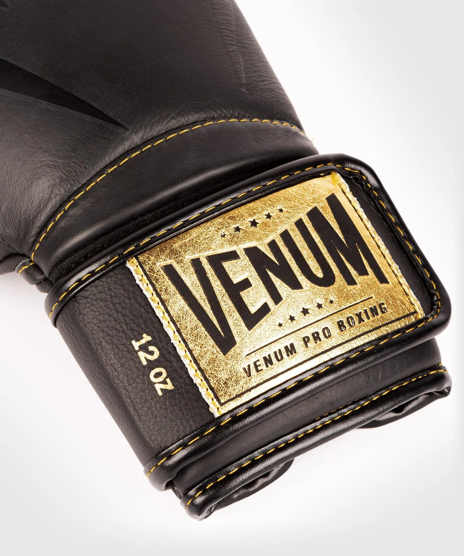 Guantes de Boxeo profesional Venum Giant 2.0  – Velcro - Negro/Negro-Oro