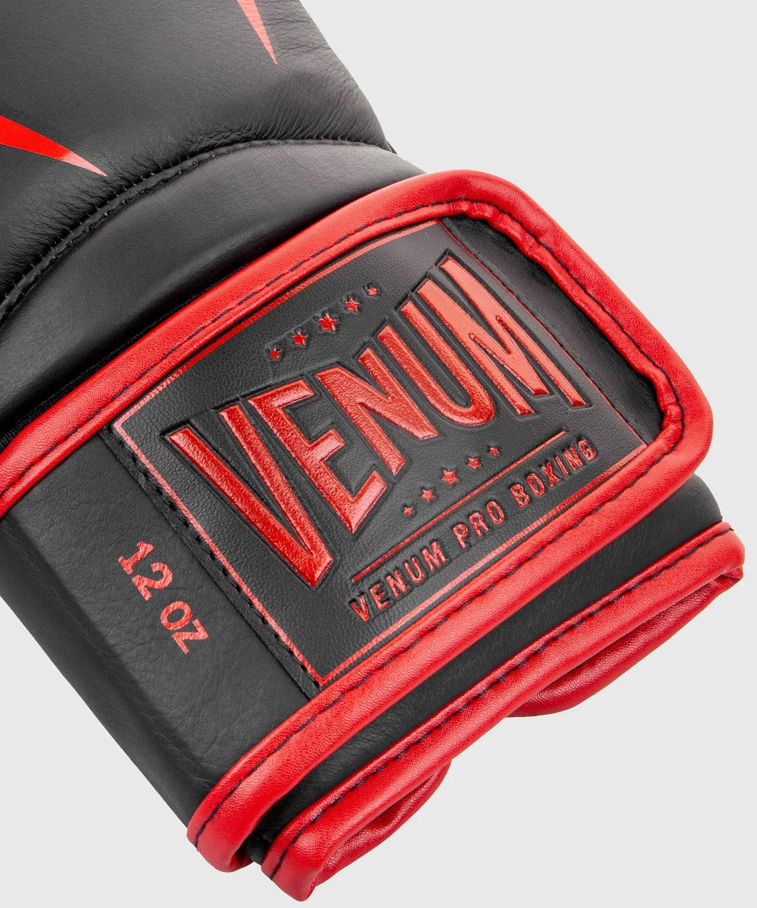 Guantes de Boxeo profesional Venum Giant 2.0  – Velcro - Negro/Rojo