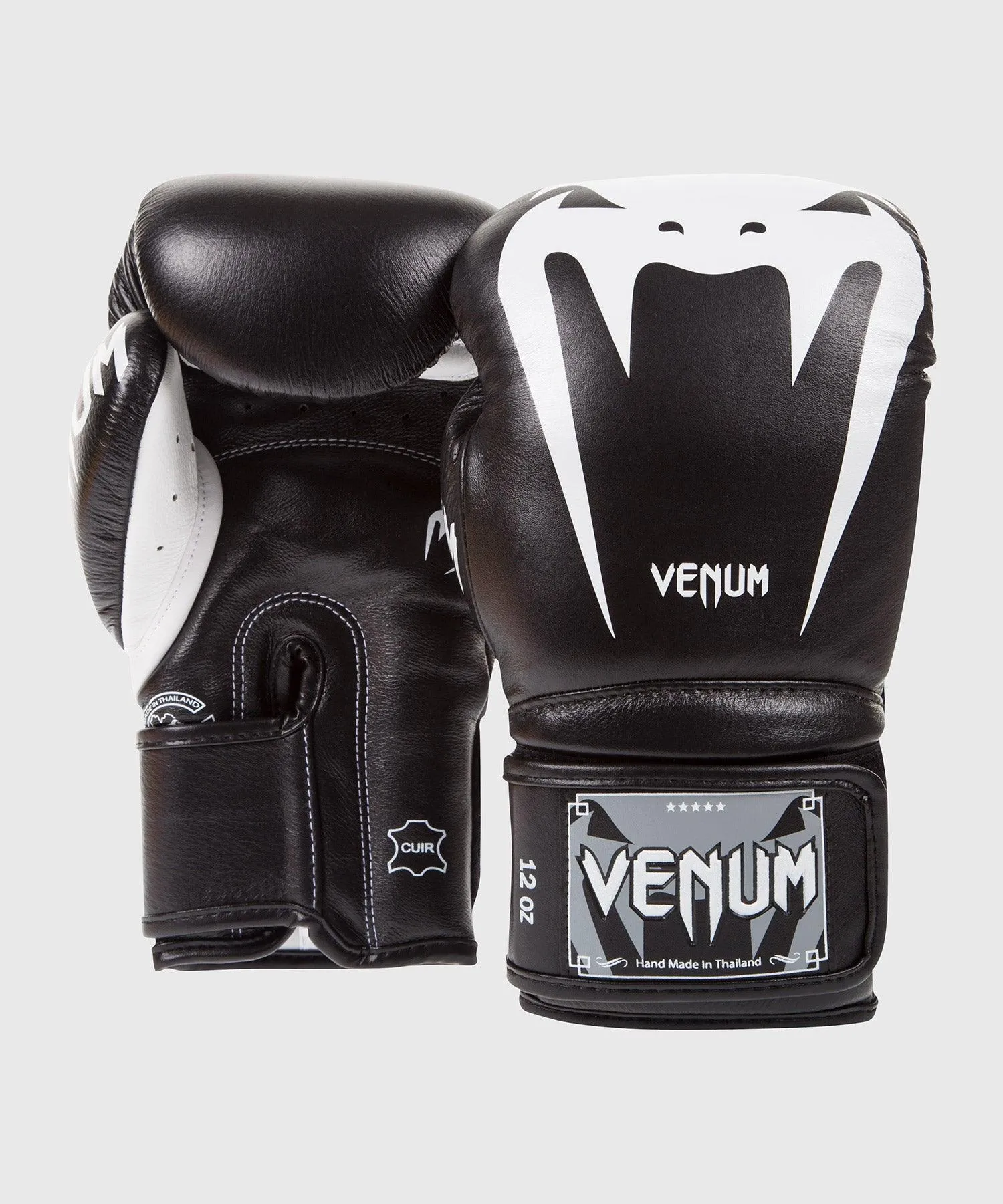 Guantes de Boxeo Venum Giant 3.0 - Cuero Nappa - Negro