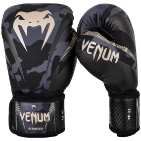 Guantes de Boxeo Venum Impact - Camo Oscuro/Arena