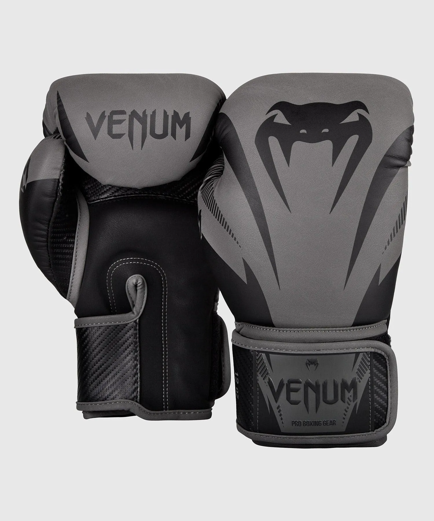 Guantes de Boxeo Venum Impact - Gris/Negro