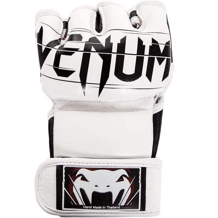 Guantes de MMA Venum Undisputed 2.0 - Cuero Nappa - Blanco