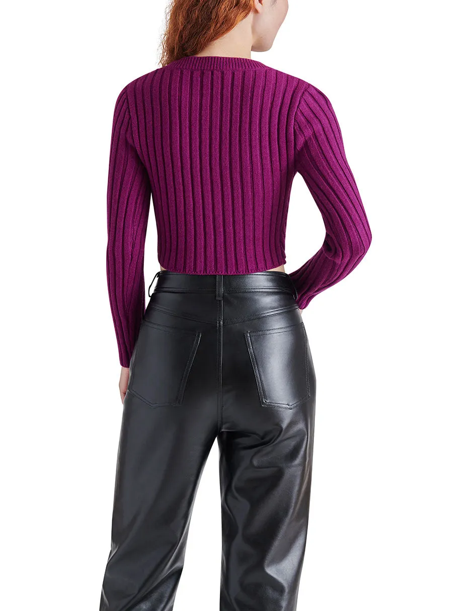 MELISSA SWEATER PLUM CASPIA