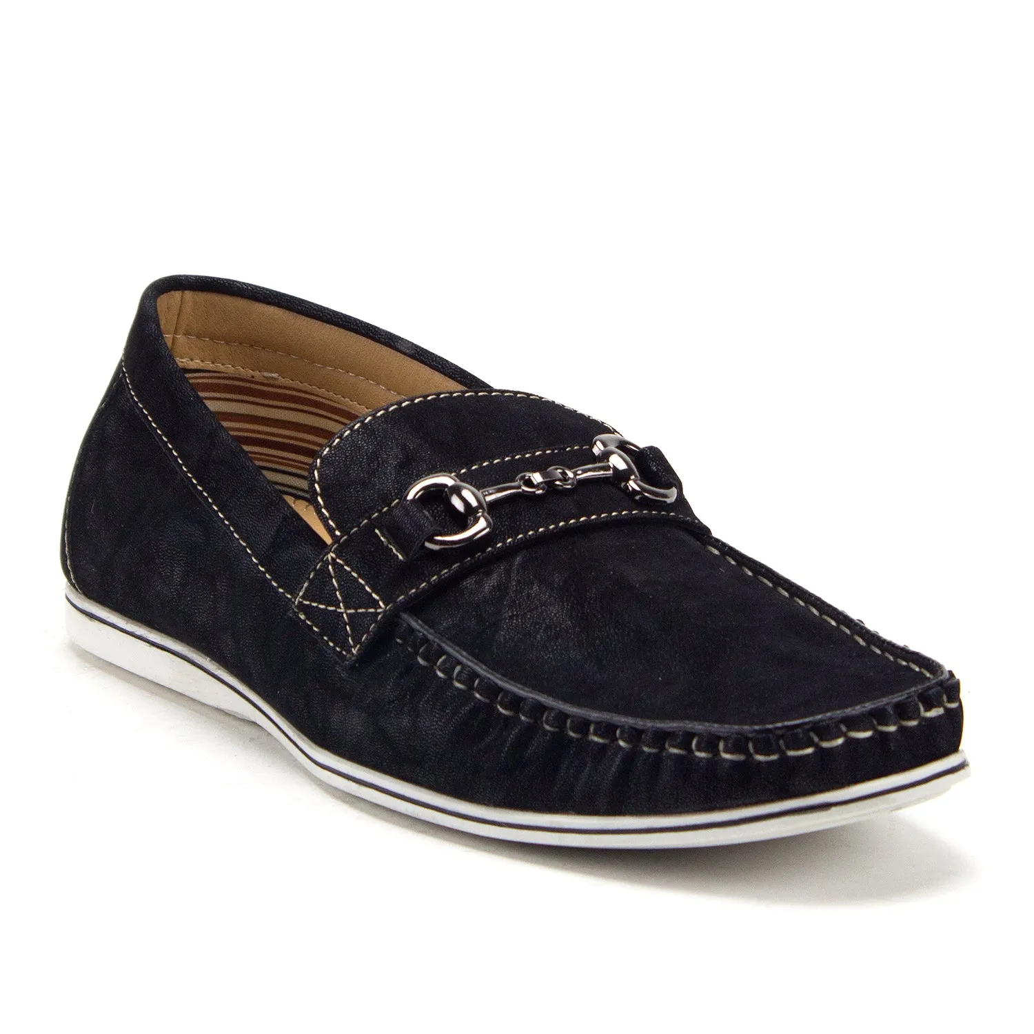 Men's 41207 Marco Suede Driving Loafers Horsebit Driver Slip On Shoes