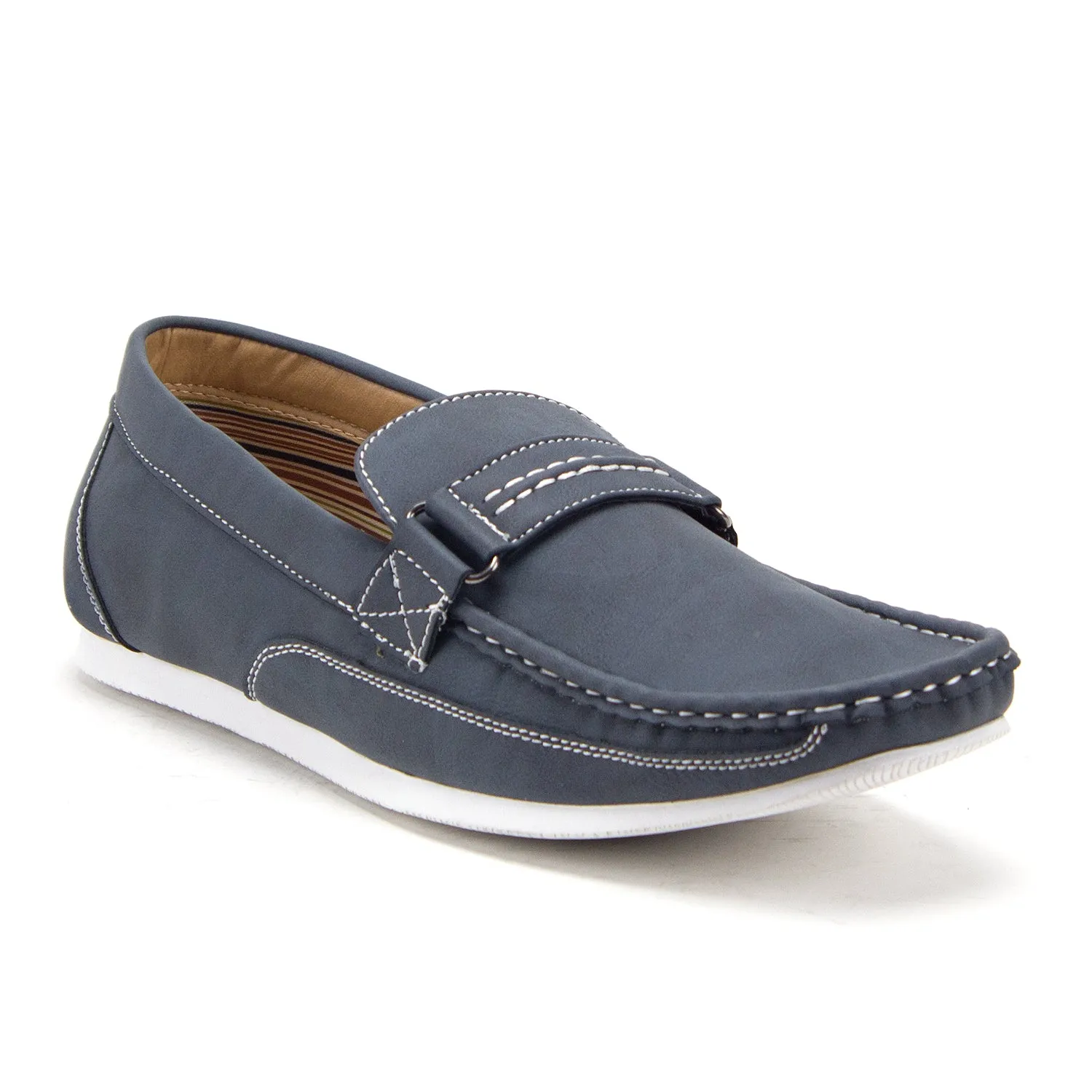 Men's 41296 Carlos Slip On Driver Loafers Driving Moccasin Flats Shoes