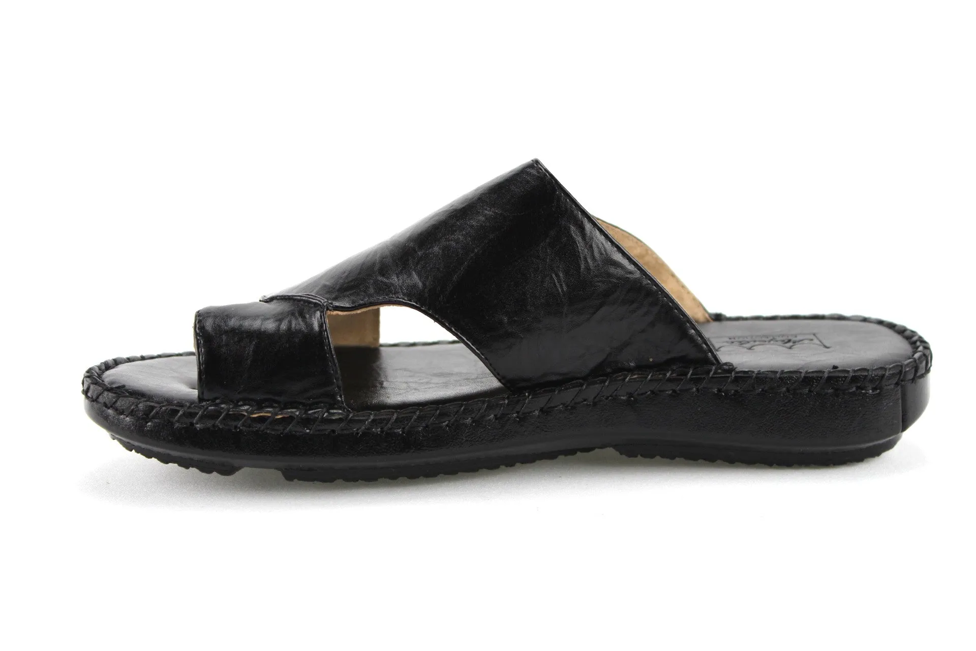 Men's 71205 Leather Linning Peasant Toe Slip On Sandals