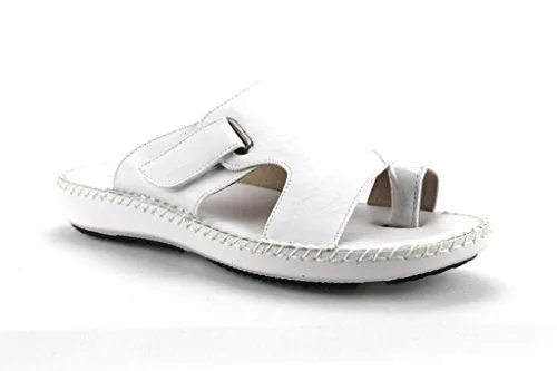 Men's 71205 Leather Linning Peasant Toe Slip On Sandals