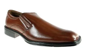 Mens Delli Aldo Sleek SIip On Dress Loafers Shoes 16010 Brown-86