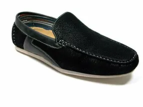 Men's L-298 Suedette Slip On Moccasin Driving Shoes