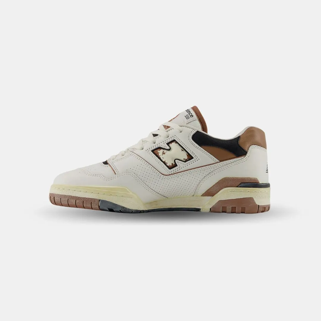 New Balance 550 Sea Salt Pecan Black