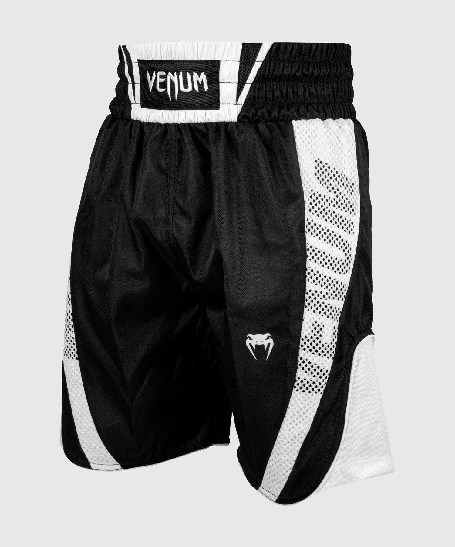 Pantalón de Boxeo Venum Elite - Negro/Blanco