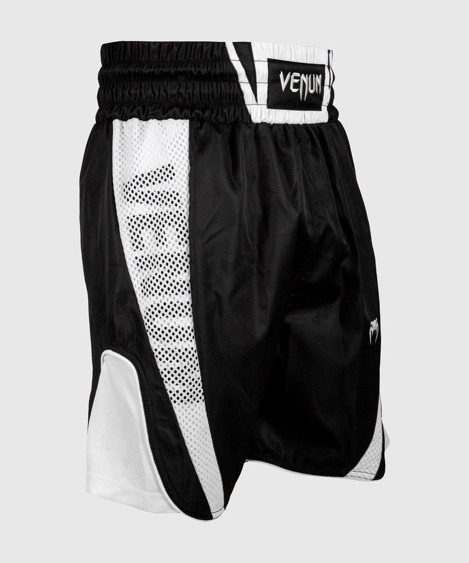 Pantalón de Boxeo Venum Elite - Negro/Blanco