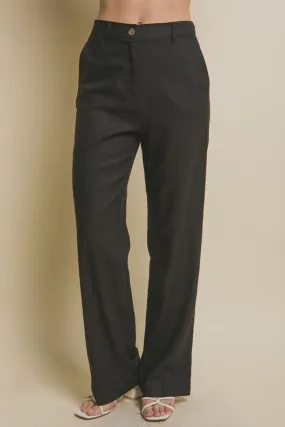 Pantalón de Lino negro