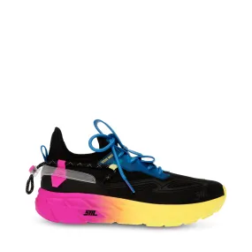 Fuchsia Yellow Propel 1 Athletic Shoes