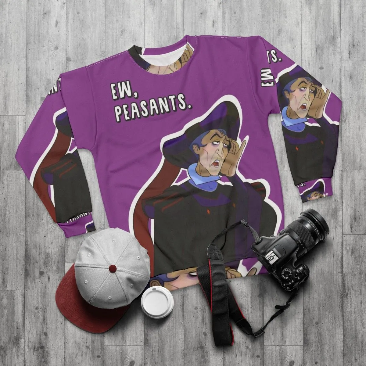 "Ew Peasants" Disney Villain Sweatshirt