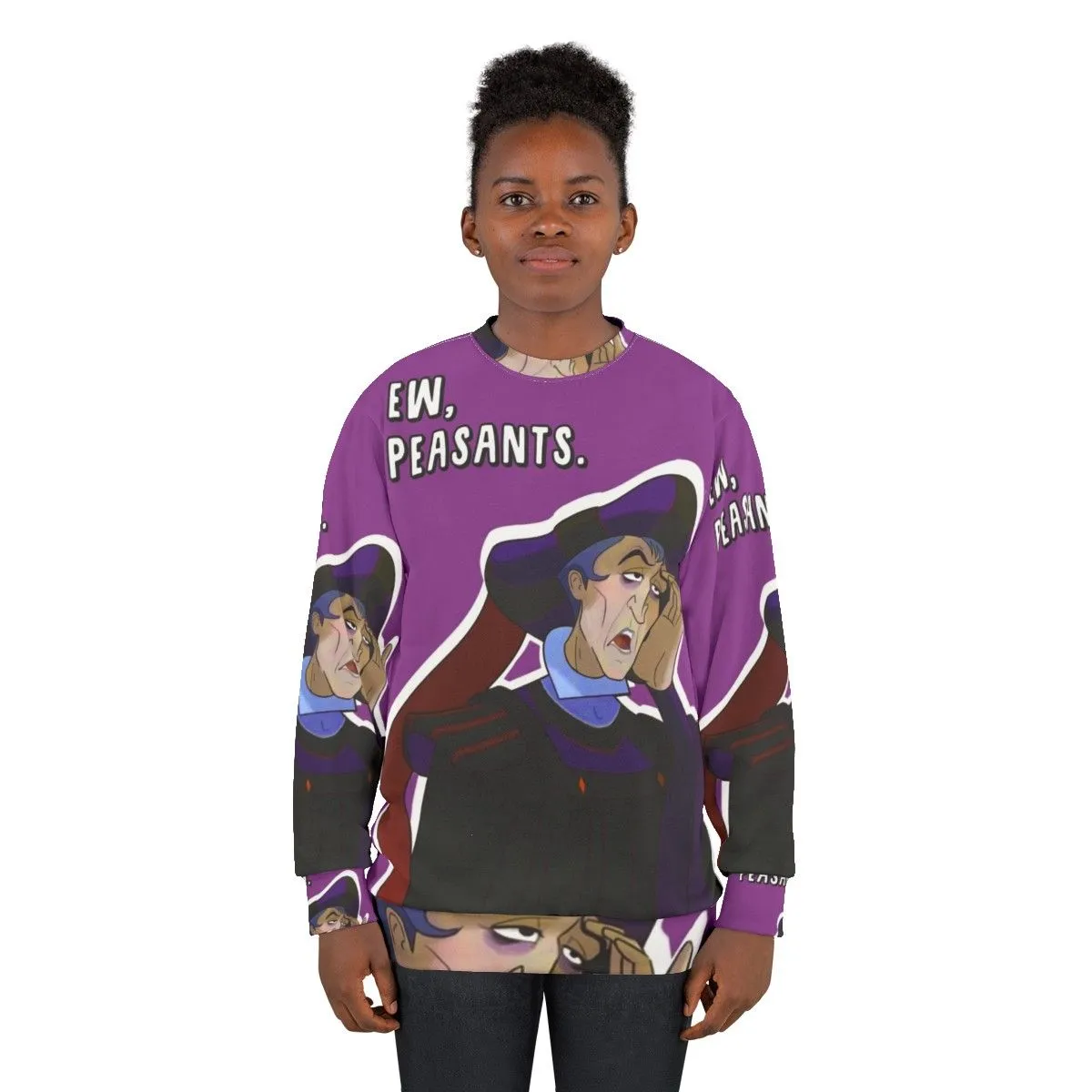 "Ew Peasants" Disney Villain Sweatshirt