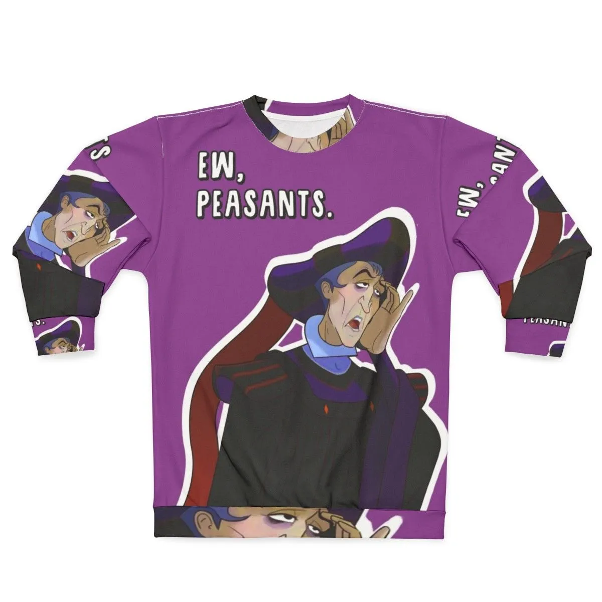 "Ew Peasants" Disney Villain Sweatshirt