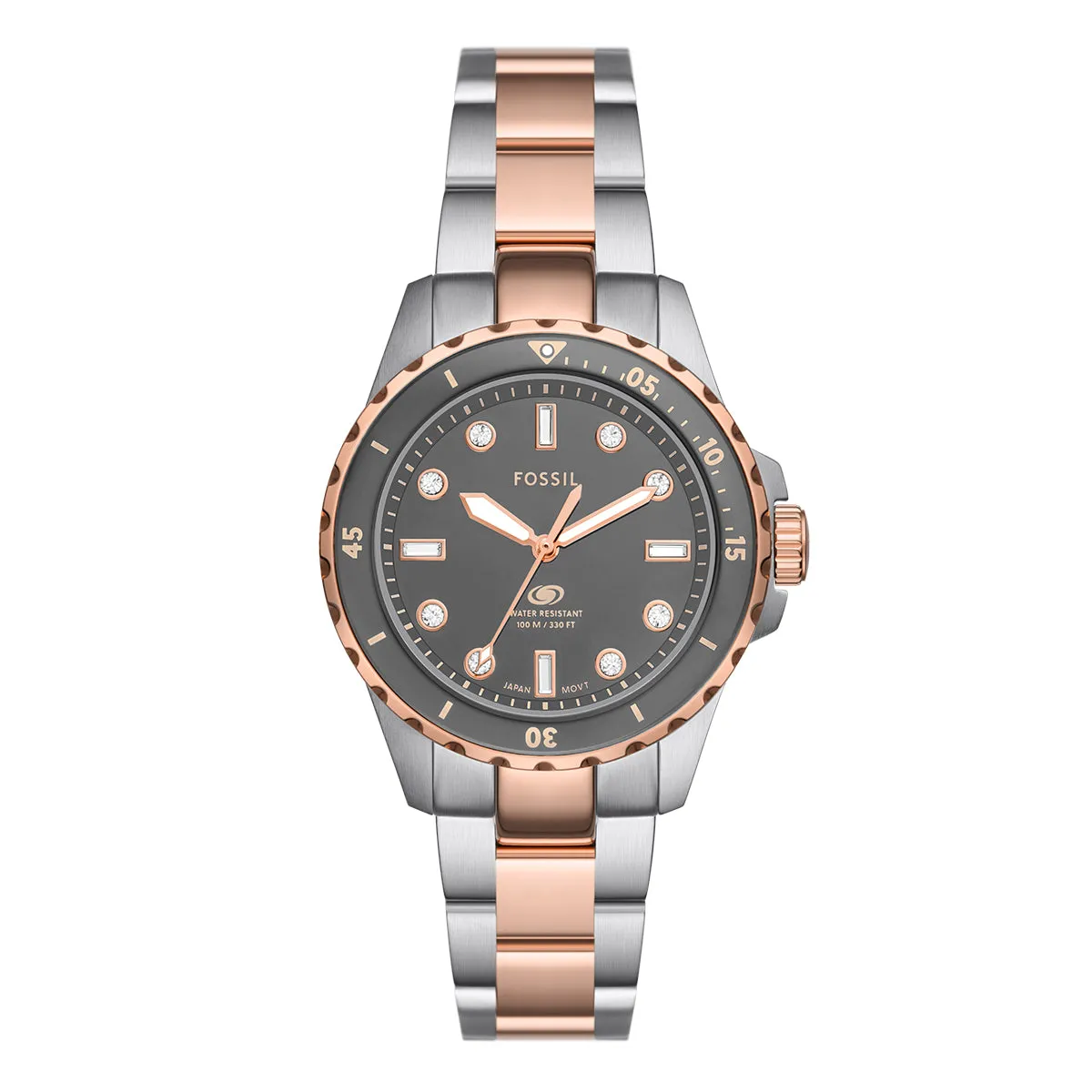 Reloj Fossil Blue Dive Cuarzo Acero Inoxidable Mujer - ES5348