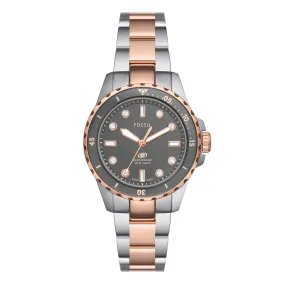 Reloj Fossil Blue Dive Cuarzo Acero Inoxidable Mujer - ES5348