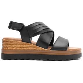 Sandalias con Cuña con Velcro para Mujer Flexi 127702