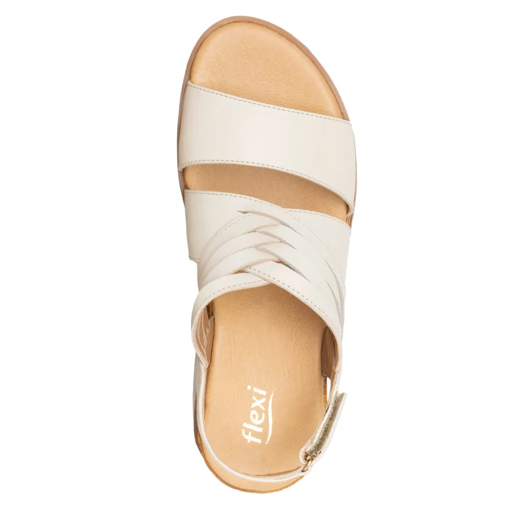 Sandalias con Cuña con Velcro para Mujer Flexi 127702